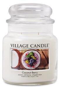 VILLAGE CANDLE - Kokos a Lesné plody - Coconut Berry 85-105