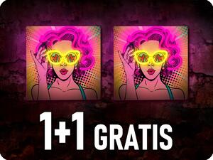 Forever Light Neon ART LED dekorácia POWER WOMAN stmievateľná, 5V, USB, 1+1 zadarmo! [RTV100307]