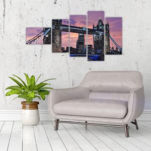 Obraz s Tower Bridge (Obraz 110x60cm)