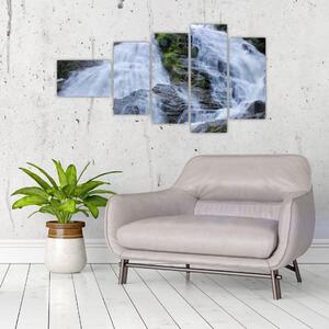 Obraz s vodopádmi na stenu (Obraz 110x60cm)
