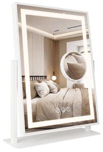 Zrkadlo LED LUMI White 30x40cm