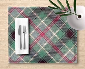Ervi Gobelínové prestieranie na stôl - Tradičný zelený tartan