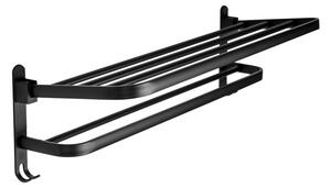 Gamma Gamma, vešiak na uteráky 59cm, čierna matná, GMA-UWS-BK