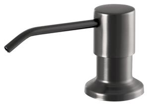 Gamma Simple, dávkovač saponátu pre kuchynský drez 400ml, grafitová, GMA-DOZ-GM