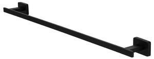 Gamma Caro, 1-radový držiak na uteráky 63cm, čierna matná, GMA-URD-CARO-BK