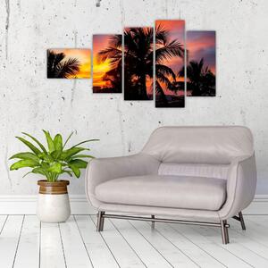 Obraz palmy na stenu (Obraz 110x60cm)