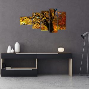 Obraz jesennej krajiny (Obraz 110x60cm)