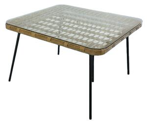 Set záhradného nábytku ELORIA hnedý / sivý ABI3354
