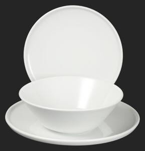 OPTIMO biele - sada porcelánových tanierov pre 6 os