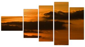 Západ slnka - moderné obrazy (Obraz 110x60cm)