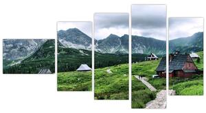Údolie hôr - obraz (Obraz 110x60cm)