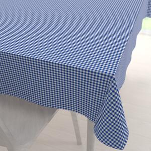 Biante Dekoračný obdĺžnikový obrus Rebeka RE-009 Modro-biela kocka malá 100x160 cm