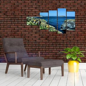 Obraz prímorského útesu (Obraz 110x60cm)