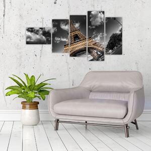 Eiffelova veža - obrazy (Obraz 110x60cm)