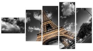 Eiffelova veža - obrazy (Obraz 110x60cm)