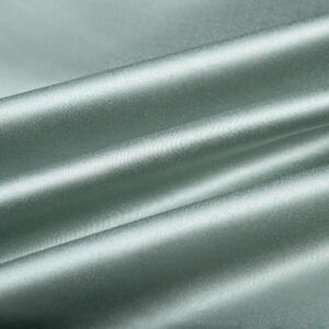 Látka polyesterový satén LUX-003 Ľadovo zelená - šírka 150 cm