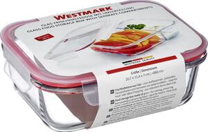 Westmark Sklenená dóza na potraviny s 2 priehradkami 980 ml
