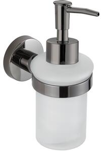 Mexen Remo, nástenný dávkovač mydla, čierny chróm, 70507388-73