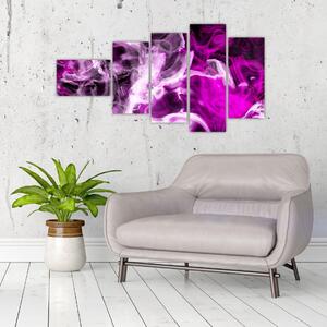 Obraz - fialový dym (Obraz 110x60cm)