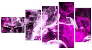 Obraz - fialový dym (Obraz 110x60cm)
