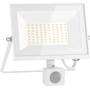 Mexen Luxpro+ LED reflektor s pohybovým senzorom, 50W, neutrálna - 4000K, 5500 lm, biela - L236-050-40-20