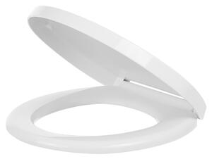 Kuchinox Standard, WC sedadlo z polypropylénu 447x370 mm, soft-close, biela, LAV-ADA_611E