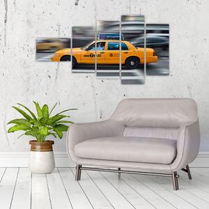 Taxi - obraz (Obraz 110x60cm)
