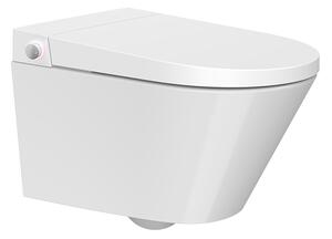 Mereo Mereo, WC s integrovaným elektronickým bidetom, RIMLESS, 592x380x430 mm, keramické, so sedátkom, MER-VSD110S2