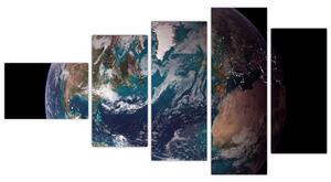 Zemeguľa - obraz (Obraz 110x60cm)