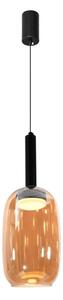 Závesný luster BUENO na lanku 1xGX53/9W/230V pr. 15 cm dymovo-hnedá