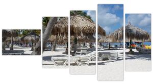 Plážový rezort - obrazy (Obraz 110x60cm)