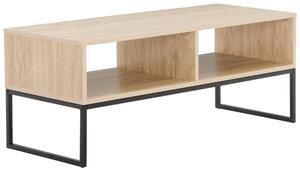 KONFERENČNÝ STOLÍK, prírodná farba, čierna, kov, kompozitné drevo, 100/40/40 cm MID.YOU - Stolíky do obývačky, Online Only