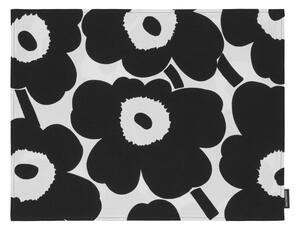 Marimekko Prestieranie Pieni Unikko 31x42, čierno-biele