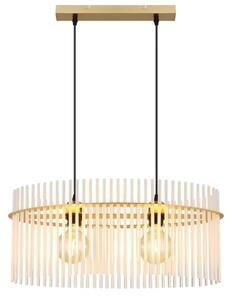 Globo 15698H3M - Luster na lanku GORLEY 2xE27/60W/230V zlatá