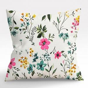 Ervi bavlnený KREPOVÝ obliečka na vankúš - Sladký Rozkvet 2