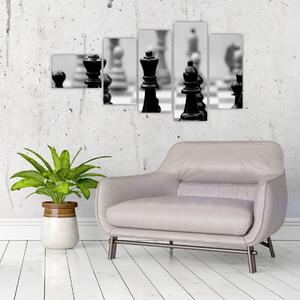 Šachovnica - obraz (Obraz 110x60cm)