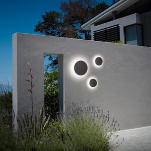 Ideal lux 328522 OUTDOOR PUNTO vonkajšie nástenné svietidlo LED D240mm 12W 1400/980lm 3000K IP54 biela