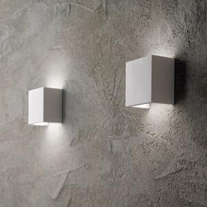 Nástenné svietidlo Ideal lux 214696 FLASH GESSO AP1 ROUND 1xG9 40W biela