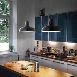Závesné svietidlo Ideal lux 093659 MOBY SP1 NERO 1xE27 60W čierna