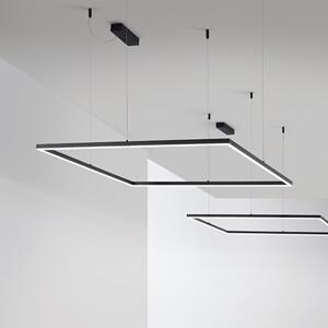 Ideal Lux 259208 ORACLE SLIM závesné svietidlo LED 51W/4100lm 3000K čierna