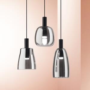 Ideal Lux 275581 COCO-1 závesné svietidlo LED D150mm 7W/660lm 3000K čierna, dymová