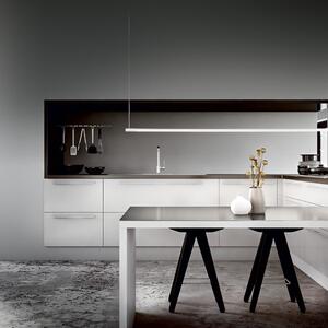 Ideal Lux 258928 YOKO závesné svietidlo LED 17W/1500lm 3000K čierna
