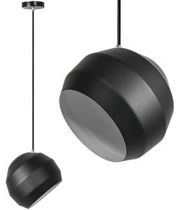 Toolight - Stropná lampa 1xE27 APP381-1CP, čierna, OSW-05013