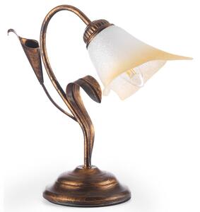 ONLI ONLI - Stolná lampa LUCREZIA 1xE14/6W/230V bronzová OL0119 + záruka 3 roky zadarmo