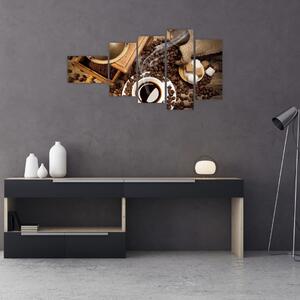 Kávové zrná - obraz (Obraz 110x60cm)