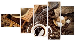 Kávové zrná - obraz (Obraz 110x60cm)