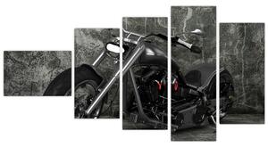 Obrázok motorky - moderný obraz (Obraz 110x60cm)