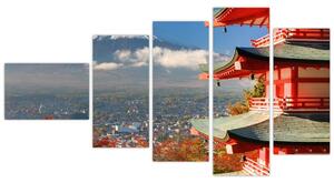 Hora Fuji - moderný obraz (Obraz 110x60cm)