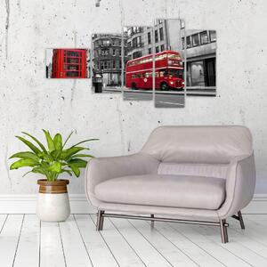 Londýnska ulice - obraz (Obraz 110x60cm)