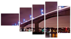 Nočná most - obraz (Obraz 110x60cm)